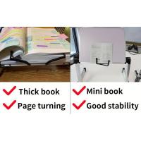 Ble and ghtweight Portátil de Aluminio con 2 Clips de Papel Flexibles, Soporte Ergonómico para Libros para Tabletas, Revistas, Documentos - details 1
