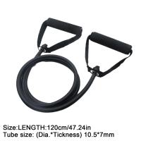 Bandas de resistencia de 5 niveles para Yoga, cuerda de tracción elástica para ejercicio físico, banda de tubo para entrenamientos en casa, D1z5 - details 6