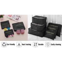 Bolsas organizadoras para maletas, 6 piezas, impermeables, incluye cubos de embalaje, 3 bolsas de compresión - details 29