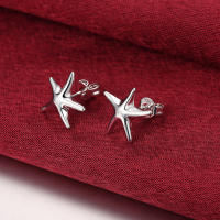 Andara Aretes de Doble Corazón de Plata Esterlina  Accesorio Casual de Ropa con Estilo Europeo y Americano Regalo de Joyería de Vacaciones - details 15