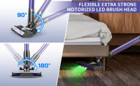 Aspiradora Inalámbrica V07 Aspirador de Pie Automático con Varita Flexible - details 8