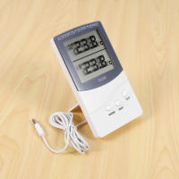 Termómetro digital con sonda de temperatura interior y exterior. - details 4