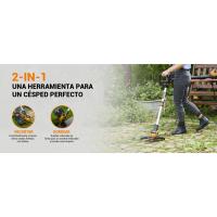 Cortabordes y perfiladora 20V