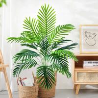 Palmera de Plástico Verde Planta Falsa Tropical para Jardín en Casa Ramas de 49.2 pulgadas - details 9