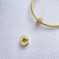 Cuentas de plata de ley 925 con diseño de galaxia, estrellas azules y en forma de corazón, compatibles con pulsera Original Pandora, cuentas, regalo de joyería para mujer - details 5