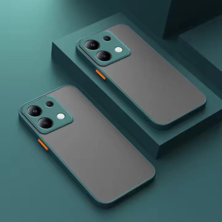 Funda de Armadura Mate para Xiaomi POCO C65 C61 X6 F5 X5 M6 Pro 4G F3 Cubierta Dura de TPU Suave con Protección de Golpes - 1