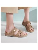 Sandalias de suela gruesa de verano 2025 para mujer, casuales y cómodas, talla grande, pantuflas sencillas y versátiles, libres para hacer ejercicio - details 15