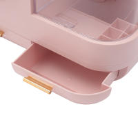 Organizador de Maquillaje Moderno con Espejo LED Caja de Almacenamiento de Cosméticos con Carga USB - details 13