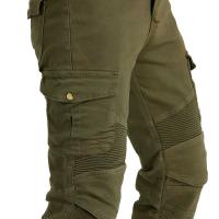 Vaqueros para montar en moto, cinturones de carreras, equipo de protección, pantalones de ciclismo anticaídas, pantalones de caballero. - details 3