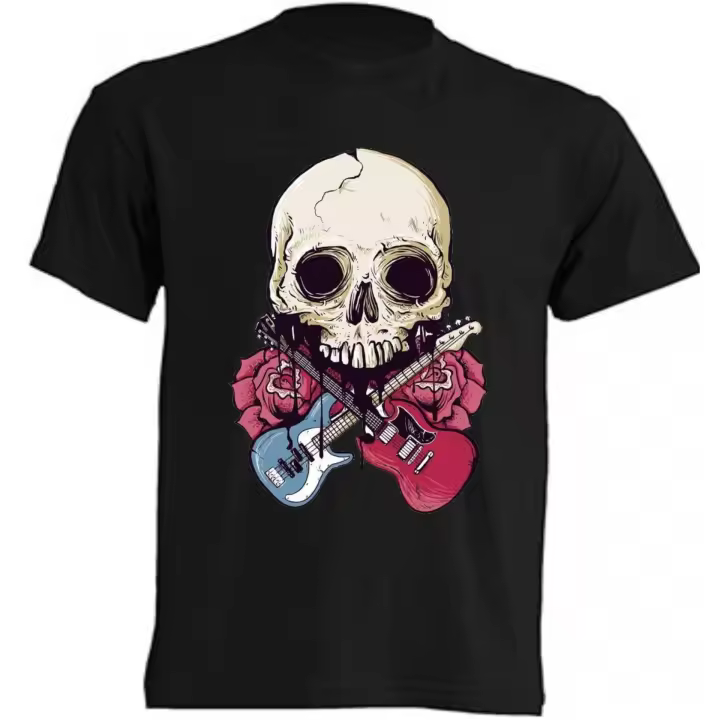 Camiseta: Algodón 100%: Manga corta - Tejido tubular, sin costuras laterales. - Punto liso - 1