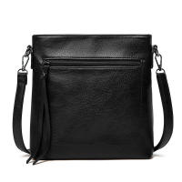 Bolso de hombro de piel sintética para mujer, conjunto de tres piezas, suave - details 24