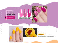 Esmalte de Gel para Uñas Clou Beaute-8ml Juego de 30 Piezas de Esmaltes Semipermanentes Brillantes de Larga Duración Color Nude Hecho en China - details 0