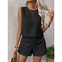 Conjunto de Verano 2025 para Mujer Top Sin Mangas y Shorts Cortos Estilo Casual y Deportivo - details 20