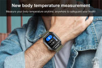 2025 nuevo reloj inteligente militar para hombres impermeable al aire libre rastreador de actividad/deporte Monitor de salud 2,10 "BT llamada Smartwatch - details 13