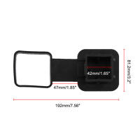 Cubierta de inserción de enganche de remolque, enganche de boca cuadrada, enchufe para Escape, Gmc, Jeep, Dodge - details 2