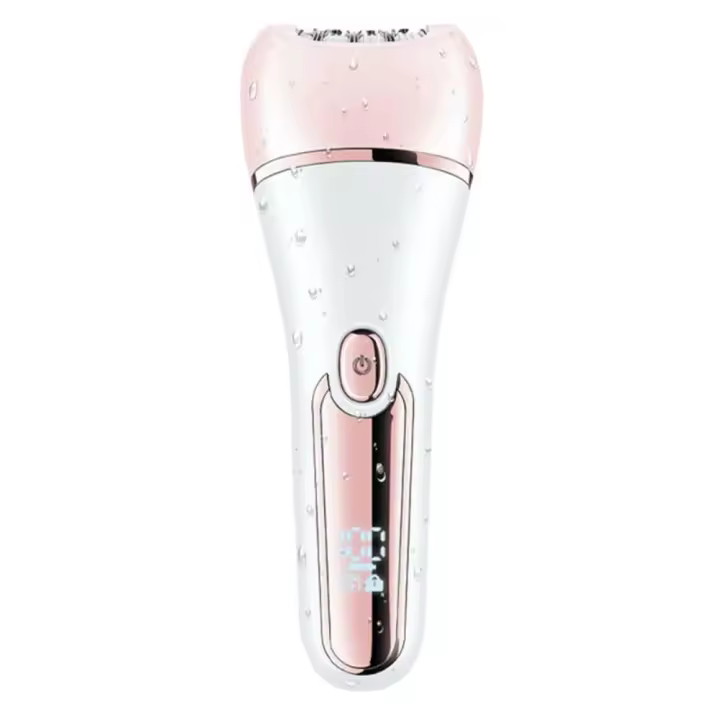 Epilador Eléctrico para Mujer 5 Piezas de Boquilla Eliminación de Vello Facial y Bikini - 1
