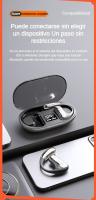 Auriculares de Conducción Abierta SANLEPUS 2024, Auriculares Bluetooth Inalámbricos, Auriculares Bluetooth 5.3 con Micrófono HD HiFi Estéreo Pantalla LED, Carga Rápida USB-C, Ajuste Cómodo, Compatibles con Android y iPhone - details 13