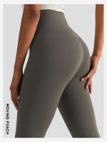 Pantalones largos de Yoga para mujer, pantalones deportivos ajustados, BLB, melocotón móvil - details 5