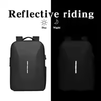 Mochila de viaje para hombre, Bolsa Escolar con puerto de carga USB, gran capacidad, 16 pulgadas, resistente al agua, a la moda - details 5