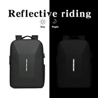 Mochila de viaje para hombre, Bolsa Escolar con puerto de carga USB, gran capacidad, 16 pulgadas, resistente al agua, a la moda - details 5
