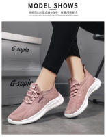 Nueva versión coreana casual, zapatos de suela suave, malla transpirable, zapatos de plataforma para mujer de moda. - details 23