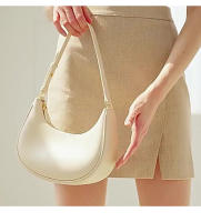 Bolso de media luna para las axilas Bolso de hombro premium para mujer Bolso de temperamento - details 8