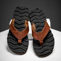 Chanclas de masaje para hombre, chanclas de playa, chanclas masculinas para interiores y exteriores - details 2