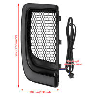 Intermitente LED negro para motocicleta, carenado para parrillas inferiores, luz de correr para Harley Touring Road Electra Glide Ultra Limited 2014-22 - details 5