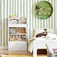 Estantería estándar Infantil LibrosBlancoMDF y PBH107cmES - details 1