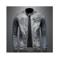Chaquetas de mezclilla para hombre, ropa de calle Retro, abrigos rompevientos de vaquero, ropa de otoño e invierno - details 3