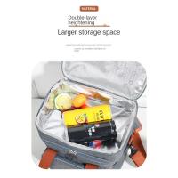 Mochila de Camping Duradera Oxford Bolsa de Almuerzo de Doble Capa Impermeable para Picnic y Barbacoa al Aire Libre De 0-5KG, Ideal para Niños Mayores de 8 Años - details 9