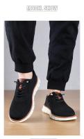 Zapatos Deportivos informales para hombre, calzado antideslizante, resistente al desgaste, transpirable, amortiguación, diseño de bloqueo de Color, versátil - details 8
