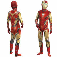 Trajes infantiles Avengers 4: Body ajustado de Iron Man de batalla + Disfraz de Capitán América para cosplay - details 2