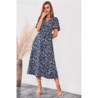 Verde 2025 Nuevos Vestidos Largos de Mujer con Estampado Explosivo, Cuello en V y Cintura Alta - details 6