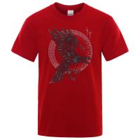Camiseta de Manga Corta para Hombre, Ropa Informal con Estampado de Leyenda Vikinga Ragnar, Marca, Estilo Hiphop, Verano 2022 - details 11