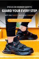 Zapatos de Satén Indestructibles para Hombres Botas de Trabajo de Acero Antideslizantes Transpirables a Prueba de Agujas Ligeras y Cómodas - details 4