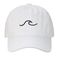 Béisbol bordado ondulado para hombres y mujeres Color sólido p, lavado, estilo, hip hop, simple - details 0
