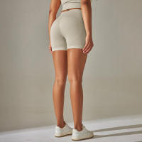 Hamidou-pantalones cortos de Yoga sin costuras para mujer, Shorts de entrenamiento con realce de glúteos, ropa deportiva para gimnasio - details 25