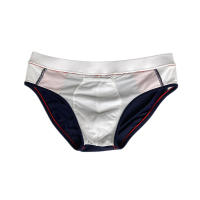 Jessborn calzoncillos de natación para hombre, bañador profesional de cintura baja con bloqueo de color a la moda, entrenamiento de primavera caliente en la playa - details 13