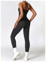 Pantalones de yoga, bodys deportivos para correr, FIESS, cintura alta, sin costuras, push-pull, bodys de entrenamiento para mujer - details 28