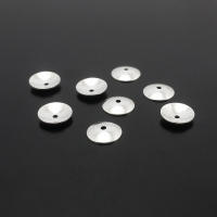 20 piezas 3MM 4MM 6MM 8MM 10MM 12MM 18K Color oro latón cuentas brillantes tapas suministros de joyería de alta calidad accesorios - details 4