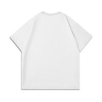 Top casual de algodón peinado de 170g con diseño de estampado creativo de bolso de ángel de verano unisex - details 4