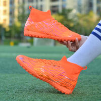 Zapatos de fútbol para niños, zapatos de fútbol antideslizantes y resistentes al desgaste, adecuados para jugar al fútbol, ​​césped, etc. - details 8