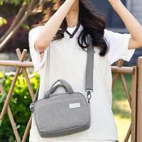 Bolsa con inserciones para cámara Oxford, organizador de fotografía con inserción súper gruesa a prueba de caídas, bolsa para cámara impermeable portátil negra - details 1