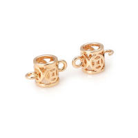 Collares de latón de Color dorado de 18K, pulseras, dijes, conectores, colgantes, cierres, cuentas, conector, suministros para fabricación de joyas, accesorios Diy- - details 70