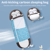 Saco de dormir de dibujos animados para niños, almohada de muñeca de felpa, saco de dormir de animales para niños y niñas, regalo de cumpleaños y Navidad - details 3