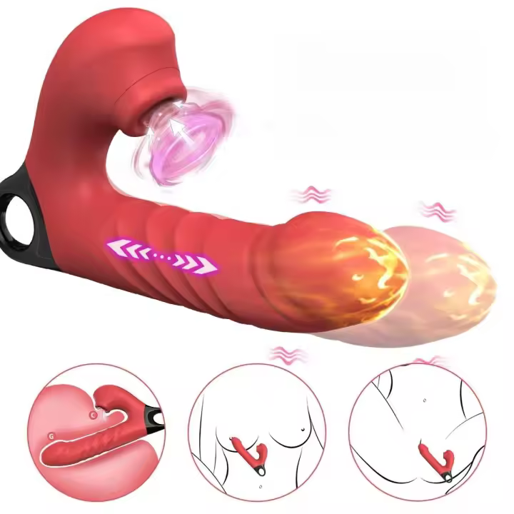 Leten Vibrador de Succión para Adultos Diseño G-Spot Herramienta de Autoestimulación Sexual - 1