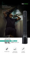 Linterna Nextorch C2 para el uso diario con baterías AA de 4pcs luz uniforme impermeable 250 lumens ideal para acampar y uso diario fabricada en aleación de aluminio fuente de luz LED CREE XP-G3 - details 0