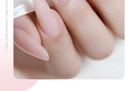 Clou Beaute-esmalte de uñas en Gel translúcido, barniz semitransparente, color Nude, rosa, rojo transparente, 6 piezas - details 8