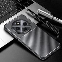 Funda para Xiaomi Redmi 14C 4G / POCO C75 diseño de fibra de carbono suave Bumper Back Cover - details 0